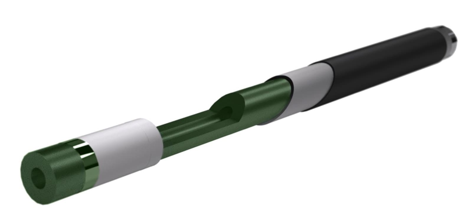 Close-up of a kraftwerk TUBE solid oxide fuel cell