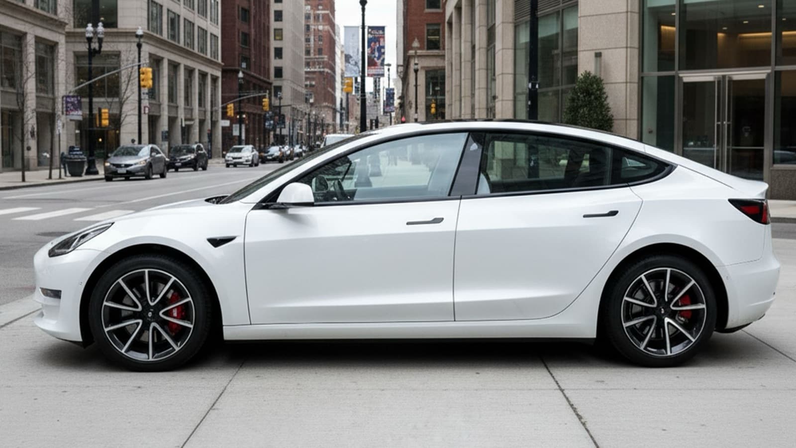 Tesla Model 3 — Upgraded by kraftwerk — Ansicht 3