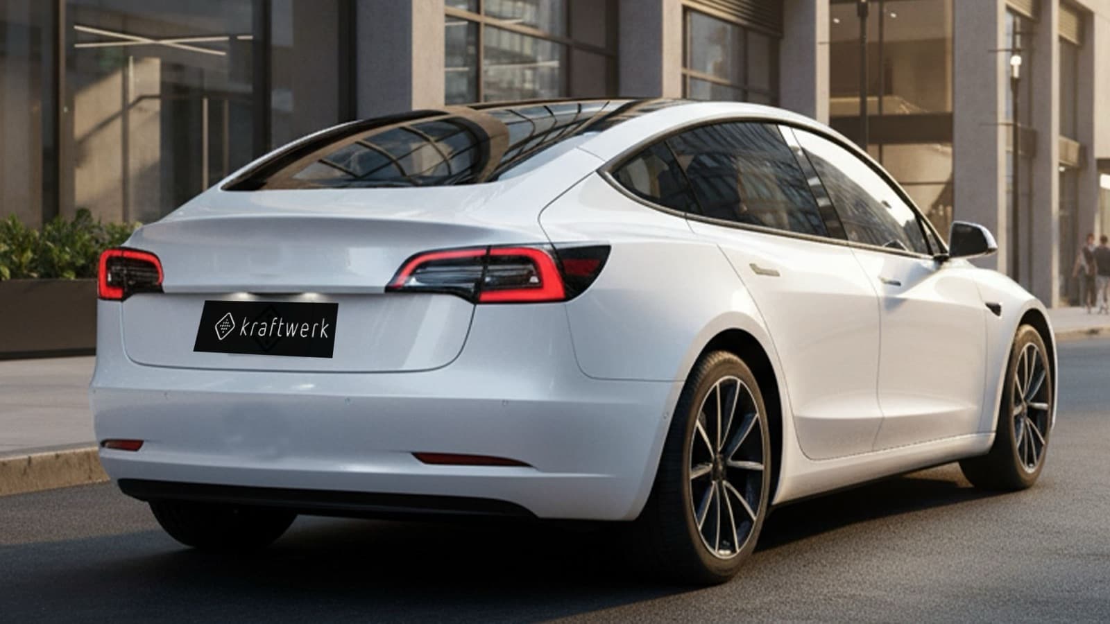 Tesla Model 3 — Upgraded by kraftwerk — Ansicht 4